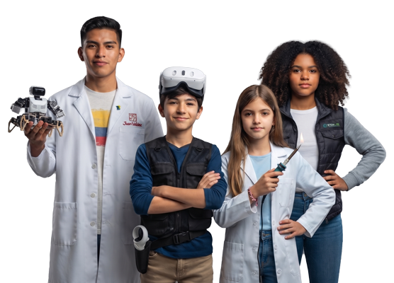 Curso de Robotica y impresion 3d para niños o jóvenes de alto nivel